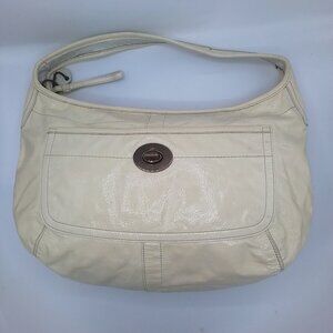 Large patent leather COACH purse,  # C0793-11009.